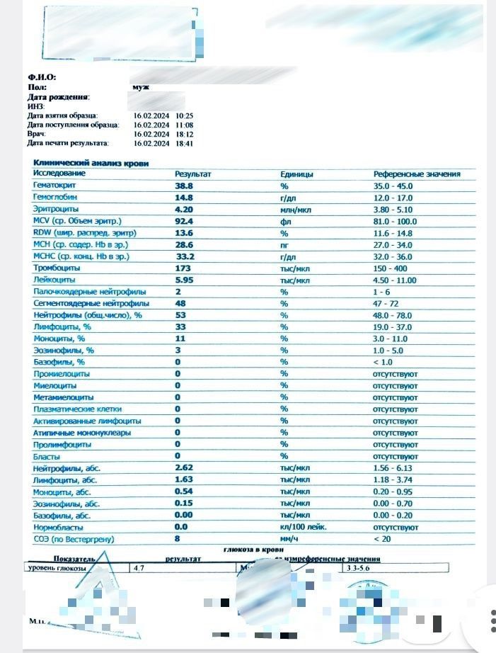 Купить общий анализ крови по форме 224 у в Москве.
